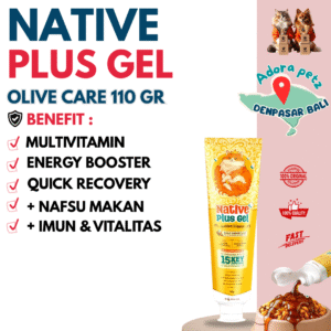 Native Plus Gel, Suplemen bentuk pasta odol untuk meningkatkan nafsu makan dan vitalitas