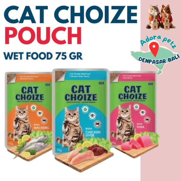 Cat Choize Pouch Makanan Basah 75 Gr