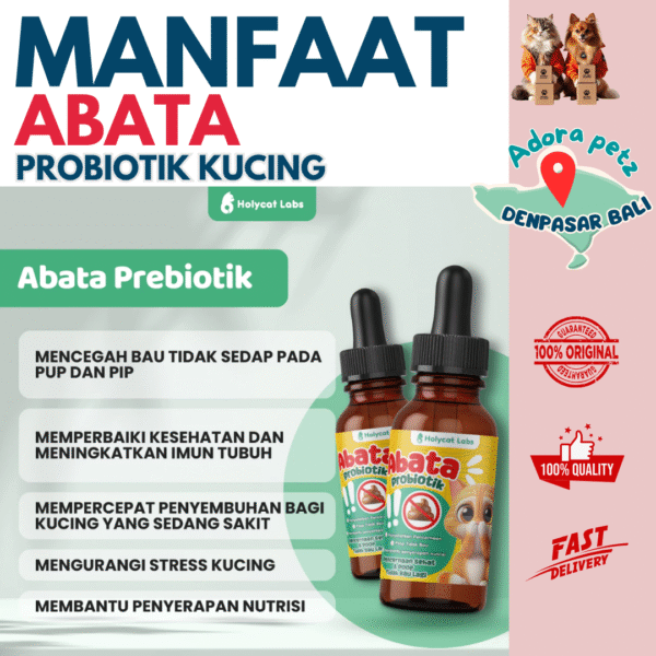Abata Probiotik Pencernaan Anabul Sehat, Poop Ga Bau - Image 2