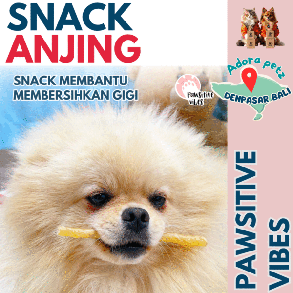 Rawhide Stick Kulit Sapi untuk Anjing : Membersihkan Gigi Mencegah Puppy Gigit Sembarangan - Image 2