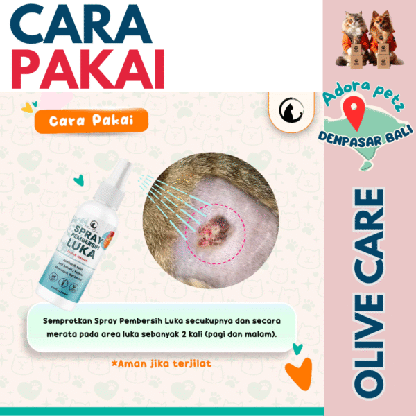 Spray Pembersih Luka Anabul Kucing Anjing 60 ml - Image 3