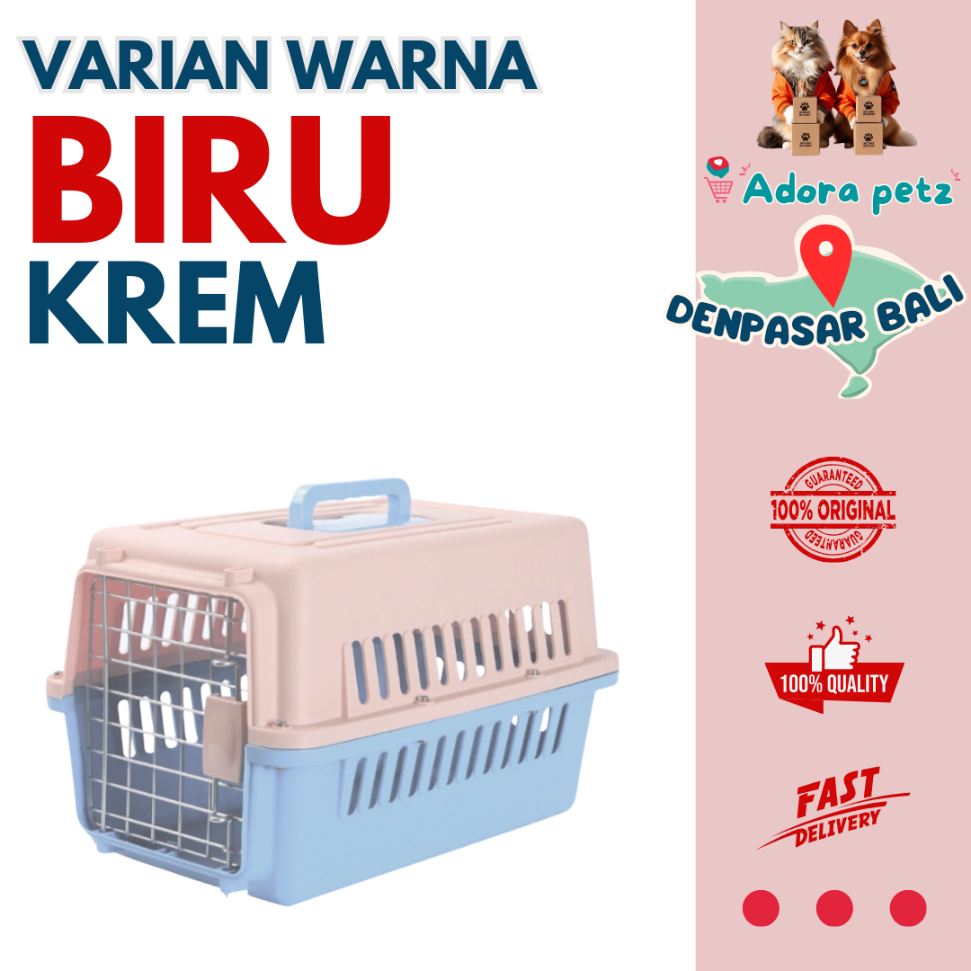 Pet cargo kucing anabul kecil ukuran 30 x 30 x 45 cm - Image 8