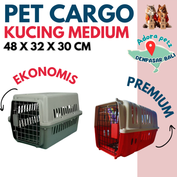 Pet cargo kucing small to medium ekonomis premium