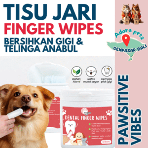 Tisu Jari Finger Wipes Dental Care Tisu Basah Bersihkan Gigi Mulut Telinga