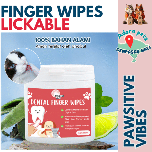 Tisu Jari Finger Wipes Dental Care Tisu Basah Bersihkan Gigi Mulut Telinga - Image 5