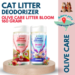 Litter Bloom Olive Care Pengharum Pasir Kucing Cat Litter Deodorizer