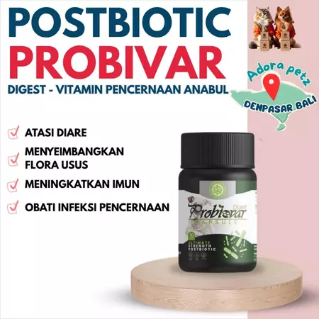 Probiovar Digest 30 Kapsul Suplemen Usus Sehat & Anti Infeksi Pencernaan