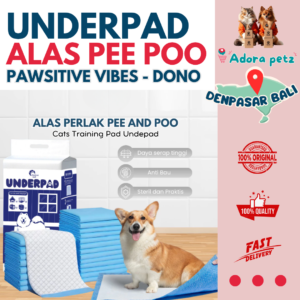 Underpad alas kandang pipis poop perlak kucing anjing