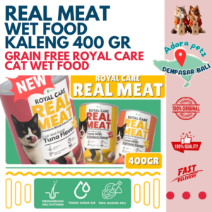 Real Meat Wet Food Kucing Kaleng 400 Gram Royal Care - Grain Free